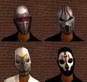 Sith and Jedi Masks